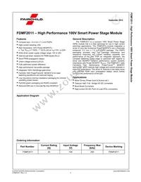 FDMF2011 Datasheet Page 2