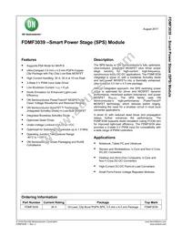 FDMF3039 Datasheet Cover