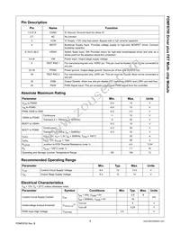 FDMF6700 Datasheet Page 3