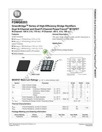 FDMQ8203 Datasheet Cover