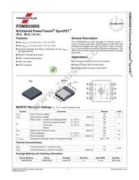 FDMS0300S Datasheet Page 2