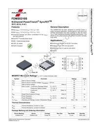 FDMS0310S Datasheet Page 2