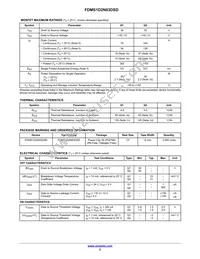 FDMS1D2N03DSD Datasheet Page 2