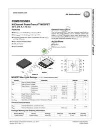 FDMS1D5N03 Datasheet Page 2