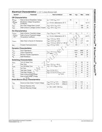 FDMS3006SDC Datasheet Page 3