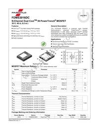 FDMS3016DC Datasheet Page 2
