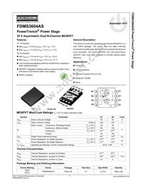 FDMS3604AS Datasheet Page 2