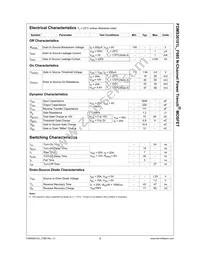 FDMS36101L-F085 Datasheet Page 3