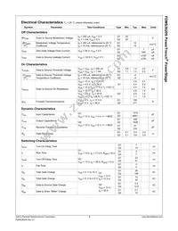 FDMS3620S Datasheet Page 3