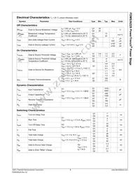 FDMS3622S Datasheet Page 3