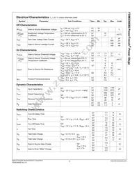 FDMS3668S Datasheet Page 3
