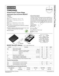 FDMS3686S Datasheet Page 2