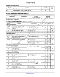 FDMS3D5N08LC Datasheet Page 2