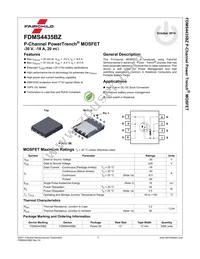 FDMS4435BZ Datasheet Page 2