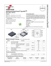 FDMS7570S Datasheet Page 2