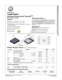FDMS7658AS Datasheet Cover