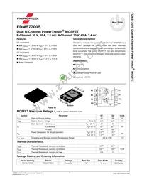 FDMS7700S Datasheet Page 2