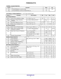FDMS8350LET40 Datasheet Page 2