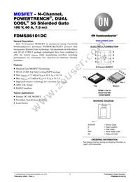 FDMS86101DC Datasheet Cover