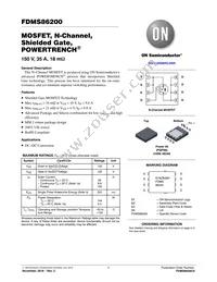 FDMS86200 Datasheet Cover