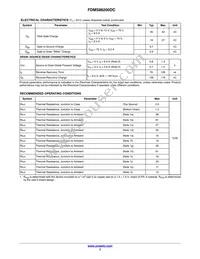 FDMS86200DC Datasheet Page 3
