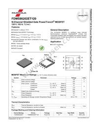 FDMS86202ET120 Datasheet Page 2