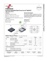 FDMS86250 Datasheet Page 2