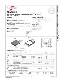 FDMS86255 Datasheet Page 2