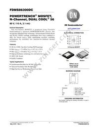FDMS86300DC Datasheet Cover