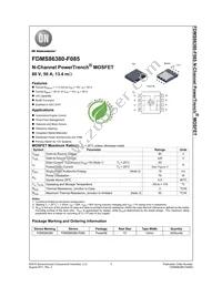 FDMS86380-F085 Datasheet Cover