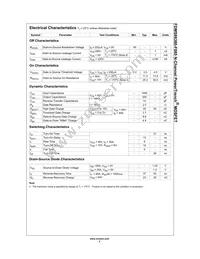 FDMS86380-F085 Datasheet Page 2