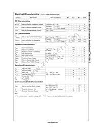 FDMS86381-F085 Datasheet Page 2