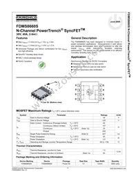 FDMS8660S Datasheet Cover