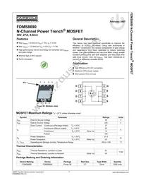 FDMS8690 Datasheet Cover