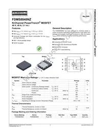 FDMS8848NZ Datasheet Cover