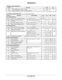 FDMS8D8N15C Datasheet Page 2
