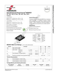 FDMS9620S Datasheet Page 2