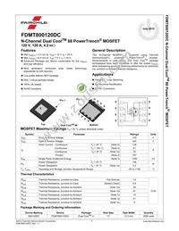 FDMT800120DC Datasheet Page 2