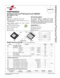 FDMT80060DC Datasheet Page 2
