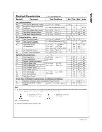 FDN308P Datasheet Page 3