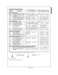 FDN5618P Datasheet Page 2