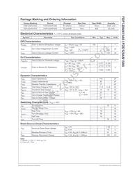 FDP120AN15A0 Datasheet Page 2