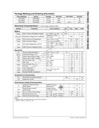 FDP15N50 Datasheet Page 2