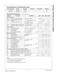 FDP16N50 Datasheet Page 2