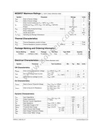 FDP8441_F085 Datasheet Page 2