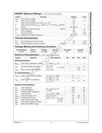 FDP8442 Datasheet Page 2