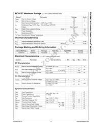 FDP8443 Datasheet Page 2