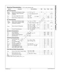 FDP8860 Datasheet Page 3