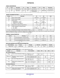 FDPC8016S Datasheet Page 2