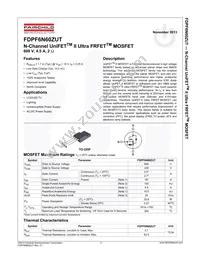 FDPF6N60ZUT Datasheet Page 2